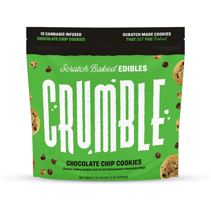 Crumble THC Chocolate Chip Cookies (100mg)