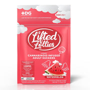 Lifted Lollies THC Lollipops Watermelon 5 ct (100mg)